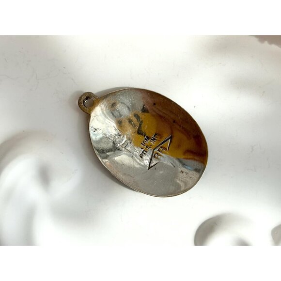 Dancing Angel Siam Sterling Silver 925 Vintage Thai Made Nielloware Brooch Pin - Picture 5 of 8